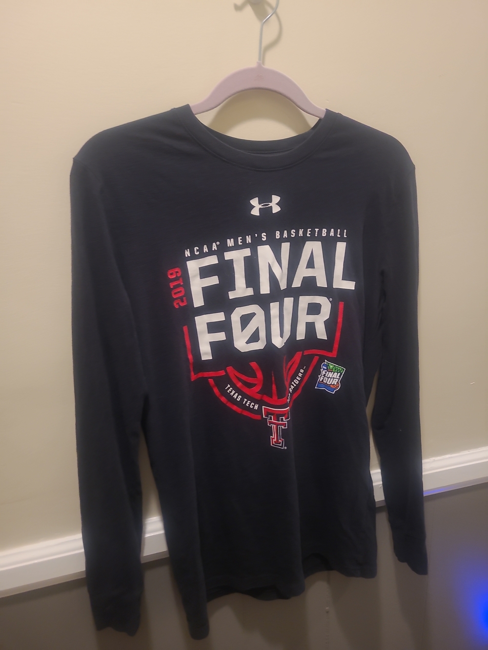 Under Armour Men's Final Four 2019 Long Sleeve Tee - Black